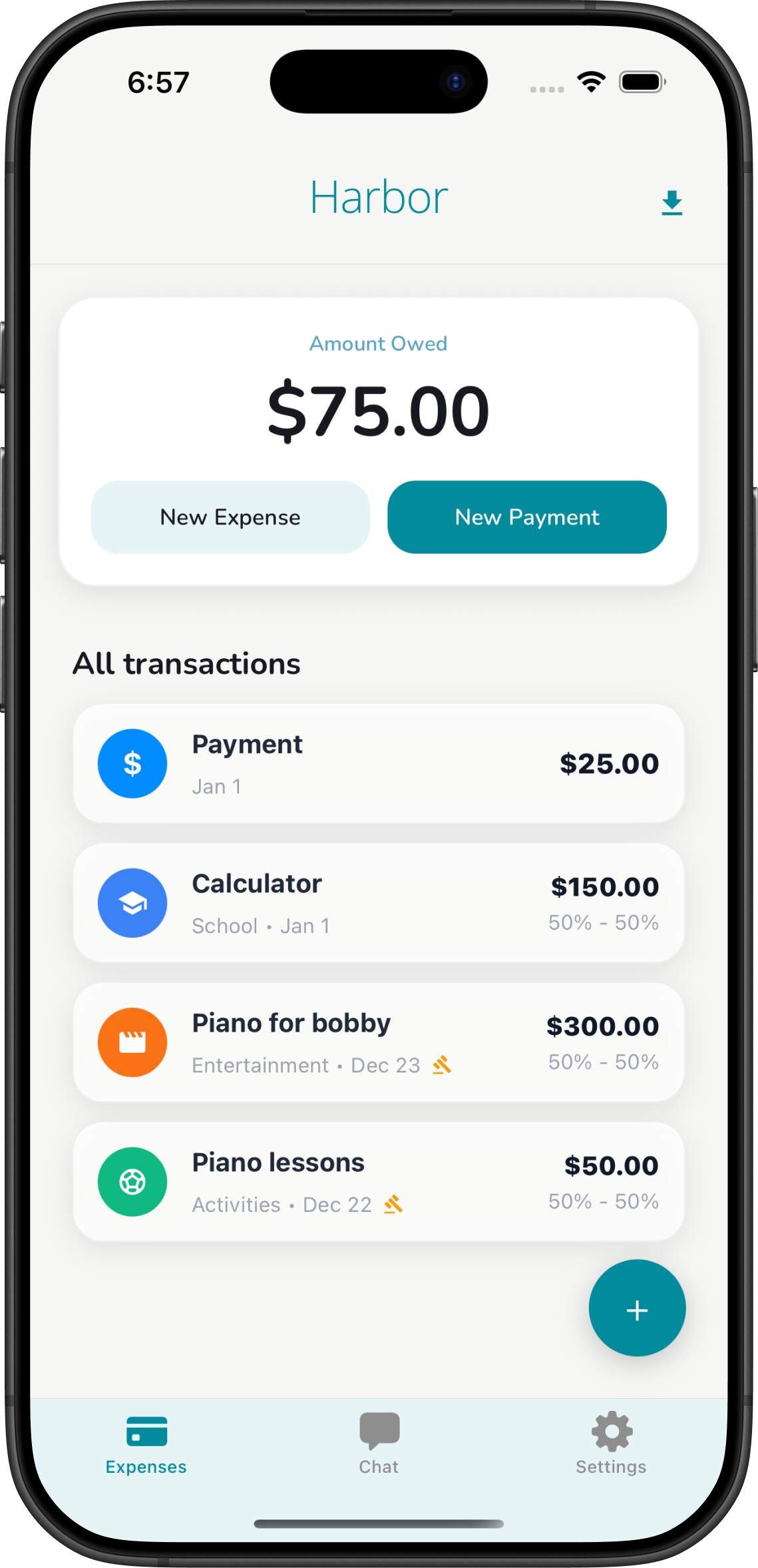 Expense Tracking