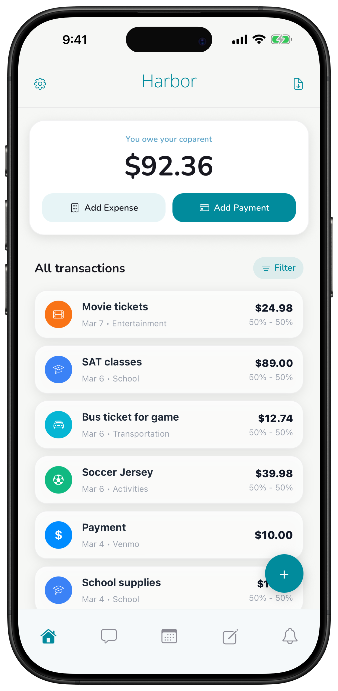 Expense Tracking