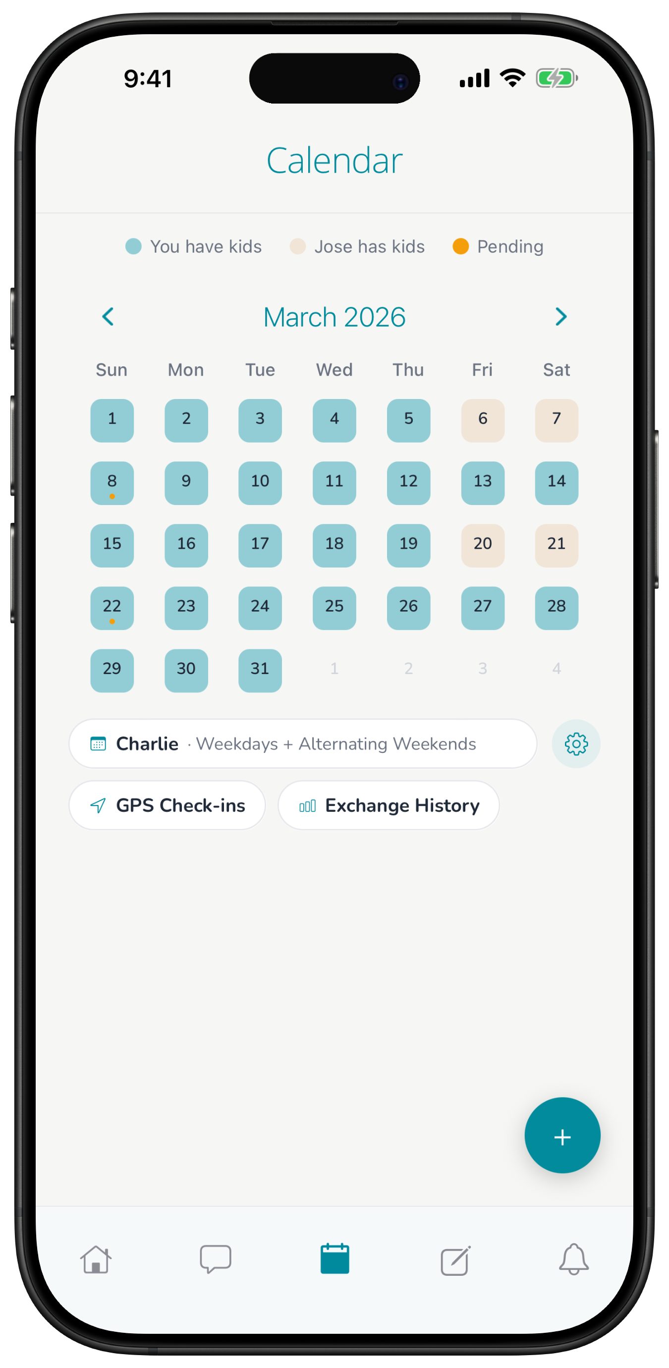 Custody Scheduling